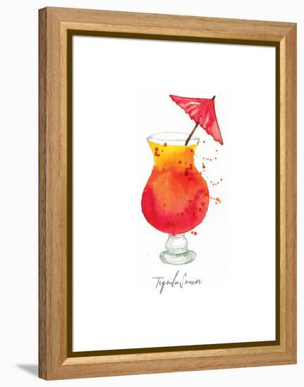 Tequila Sunrise-Sara Berrenson-Framed Stretched Canvas