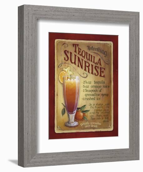 Tequila Sunrise-Lisa Audit-Framed Premium Giclee Print