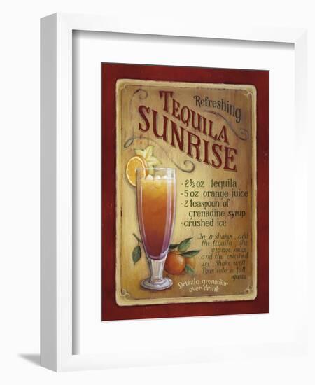 Tequila Sunrise-Lisa Audit-Framed Premium Giclee Print