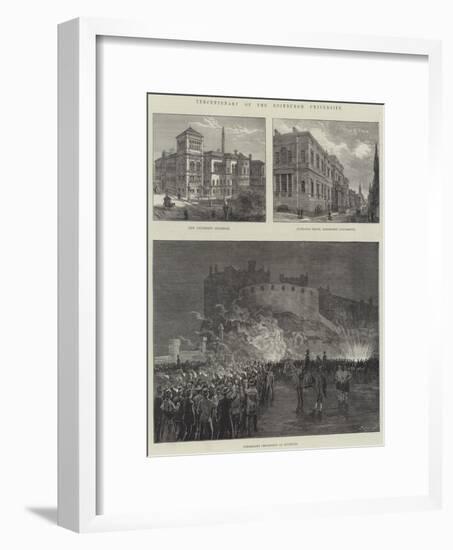 Tercentenary of the Edinburgh University-null-Framed Giclee Print