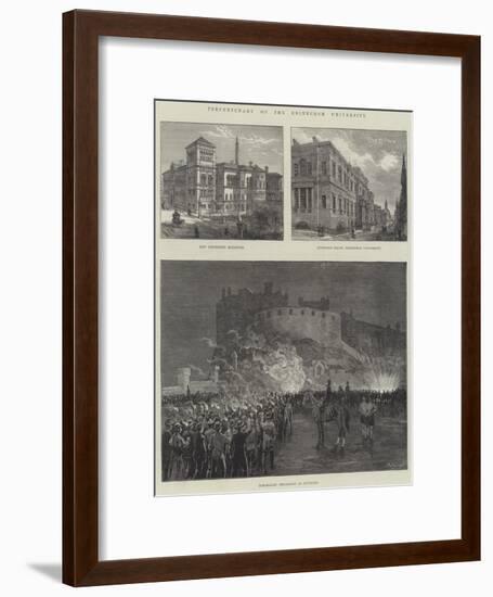 Tercentenary of the Edinburgh University-null-Framed Giclee Print