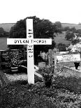 View of Poet Dylan Thomas' Boathouse Along the Coastline of Wales-Terence Spencer-Framed Photographic Print