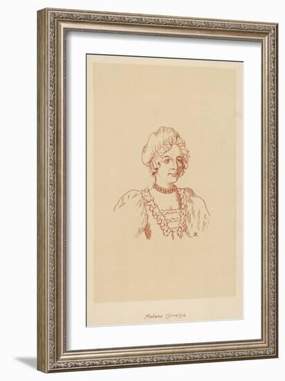 Teresa Cornelys a Prominent Figure in London's Demi-Monde-null-Framed Art Print