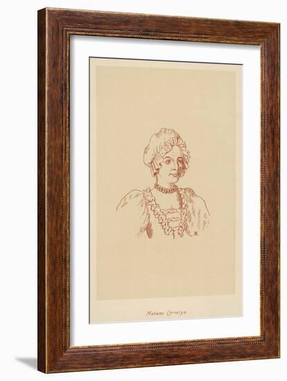 Teresa Cornelys a Prominent Figure in London's Demi-Monde-null-Framed Art Print