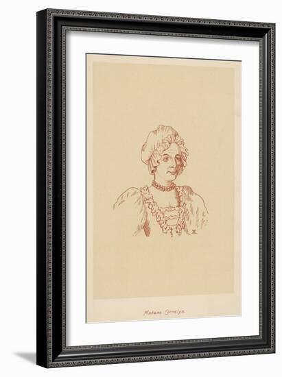Teresa Cornelys a Prominent Figure in London's Demi-Monde-null-Framed Art Print