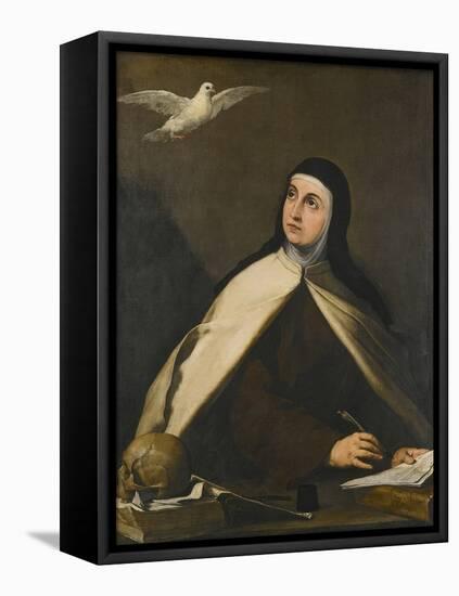 Teresa of Avila-Jusepe de Ribera-Framed Premier Image Canvas