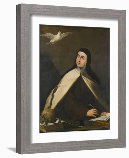 Teresa of Avila-Jusepe de Ribera-Framed Giclee Print