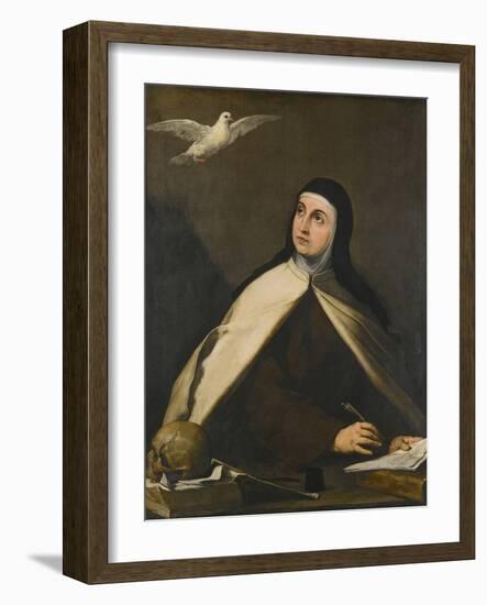 Teresa of Avila-Jusepe de Ribera-Framed Giclee Print