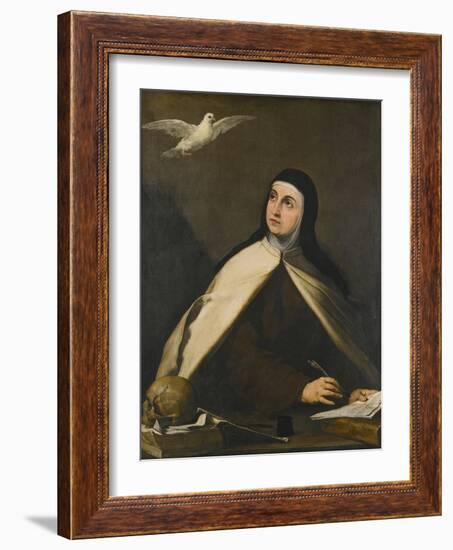 Teresa of Avila-Jusepe de Ribera-Framed Giclee Print