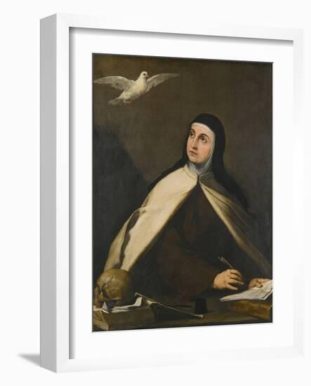 Teresa of Avila-Jusepe de Ribera-Framed Giclee Print