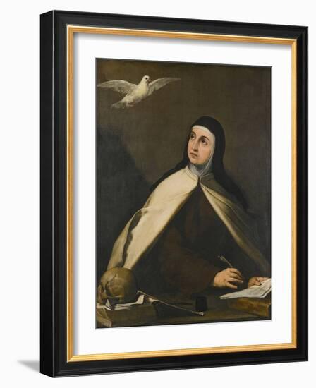 Teresa of Avila-Jusepe de Ribera-Framed Giclee Print