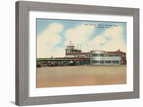 Terminal, Des Moines Airport, Iowa-null-Framed Art Print