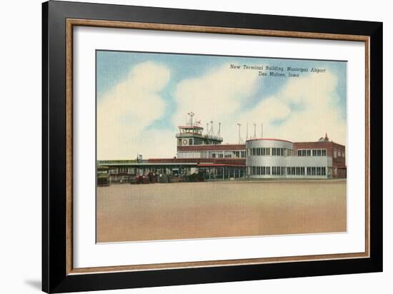 Terminal, Des Moines Airport, Iowa-null-Framed Art Print
