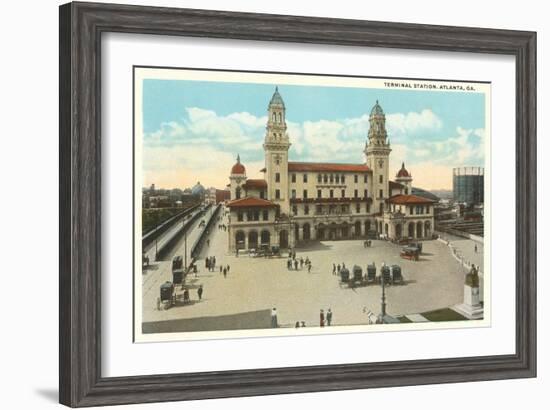 Terminal Station, Atlanta, Georgia--Framed Art Print