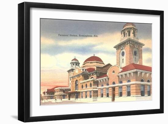 Terminal Station, Birmingham, Alabama-null-Framed Premium Giclee Print