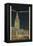 Terminal Tower, Hotel Cleveland, Night-null-Framed Stretched Canvas