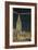 Terminal Tower, Hotel Cleveland, Night-null-Framed Art Print