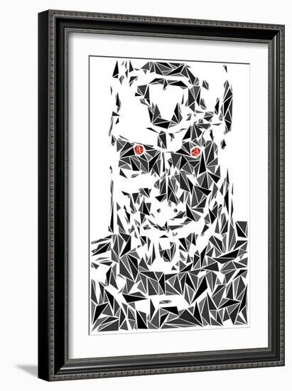 Terminator Robot-Cristian Mielu-Framed Art Print
