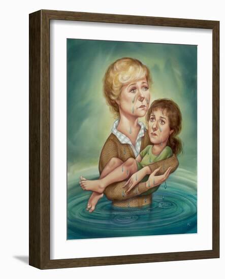 Terms of Endearment, 1999 (Acrylic on Illustration Board)-Anita Kunz-Framed Giclee Print