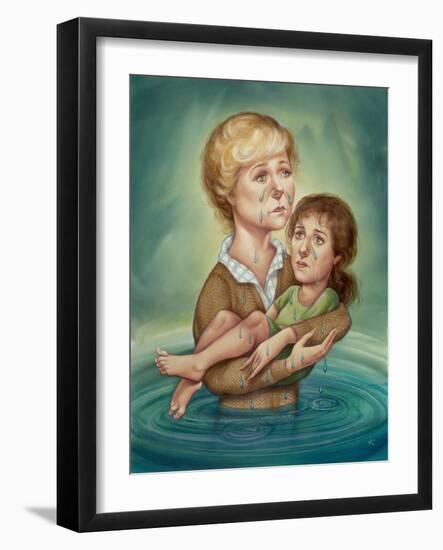 Terms of Endearment, 1999 (Acrylic on Illustration Board)-Anita Kunz-Framed Giclee Print