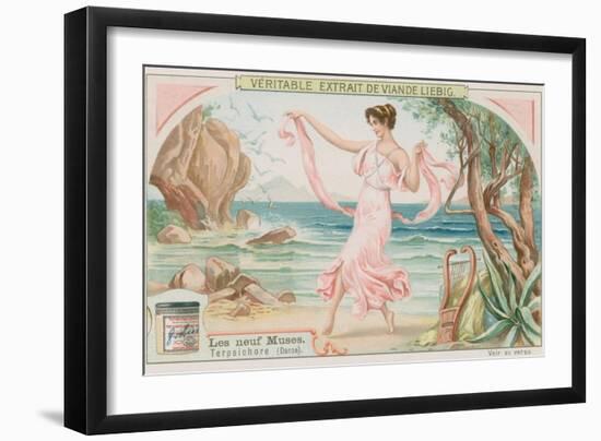 Terpsichore (Dance)-null-Framed Giclee Print