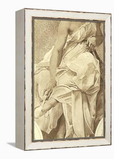 Terpsichore, Muse of the Choral Dance-Paul Baudry-Framed Premier Image Canvas