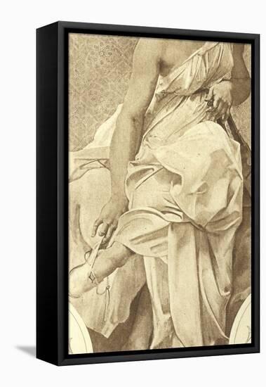 Terpsichore, Muse of the Choral Dance-Paul Baudry-Framed Premier Image Canvas