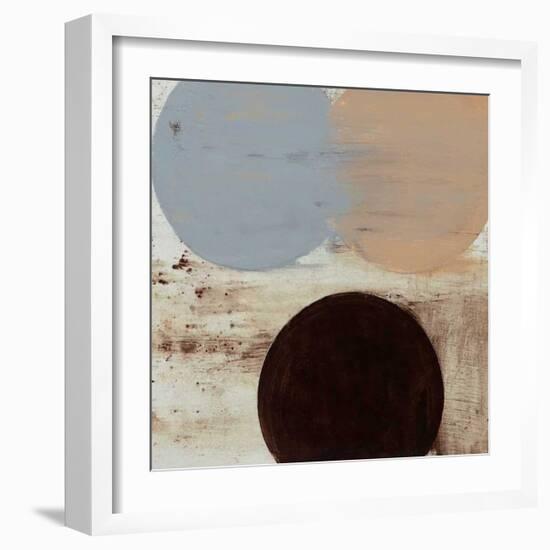 Terra Circles IV-David Skinner-Framed Giclee Print