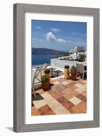 Terra Cotta Deck Caldera-Larry Malvin-Framed Photographic Print