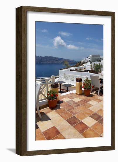 Terra Cotta Deck Caldera-Larry Malvin-Framed Photographic Print