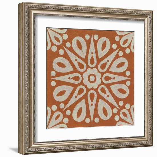 Terra Cotta Tile I-Kathrine Lovell-Framed Art Print