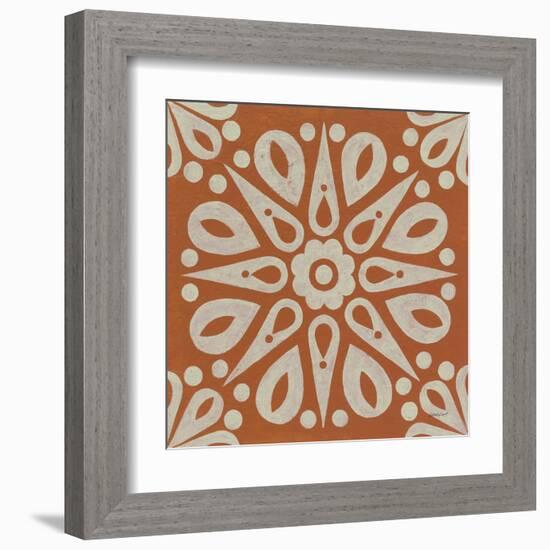 Terra Cotta Tile I-Kathrine Lovell-Framed Art Print