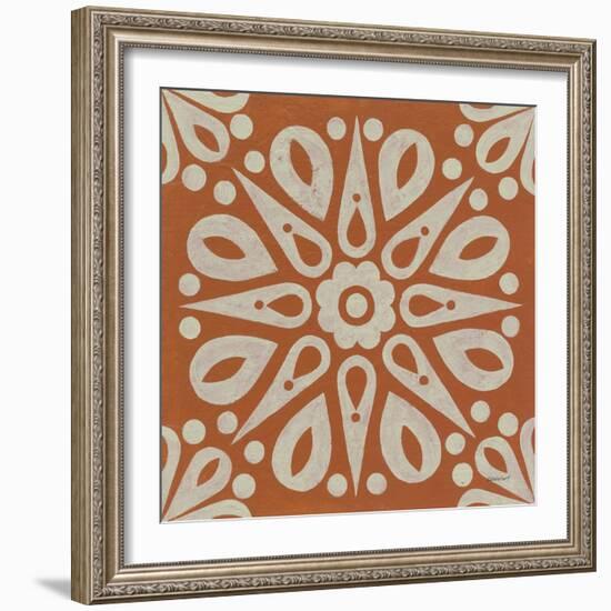 Terra Cotta Tile I-Kathrine Lovell-Framed Art Print