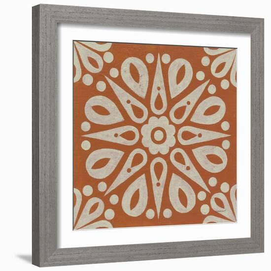 Terra Cotta Tile I-Kathrine Lovell-Framed Art Print