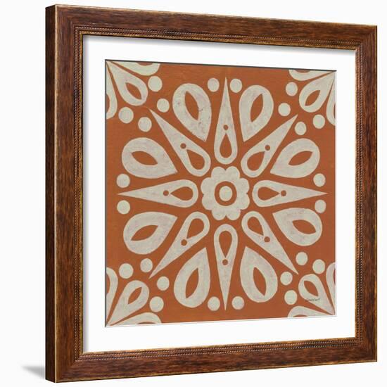 Terra Cotta Tile I-Kathrine Lovell-Framed Art Print