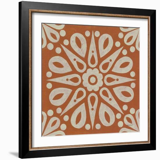 Terra Cotta Tile I-Kathrine Lovell-Framed Art Print