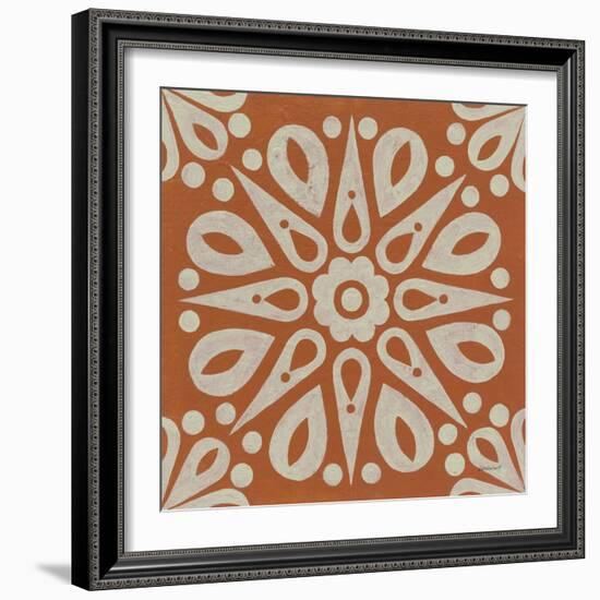 Terra Cotta Tile I-Kathrine Lovell-Framed Art Print