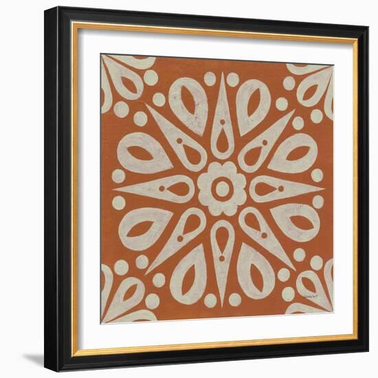 Terra Cotta Tile I-Kathrine Lovell-Framed Art Print