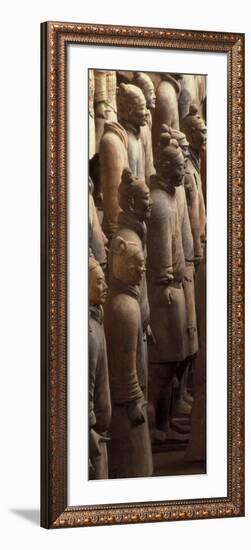 Terra Cotta Warriors at Emperor Qin Shihuangdi's Tomb, China-Keren Su-Framed Photographic Print