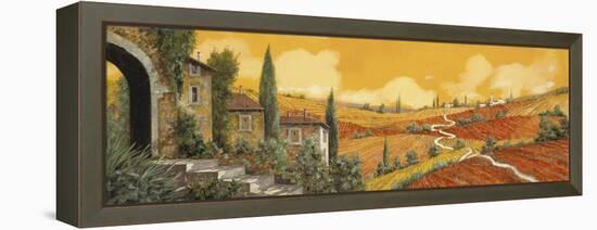 Terra Di Siena-Guido Borelli-Framed Premier Image Canvas