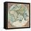 Terra Major II-Gerardus Mercator-Framed Stretched Canvas