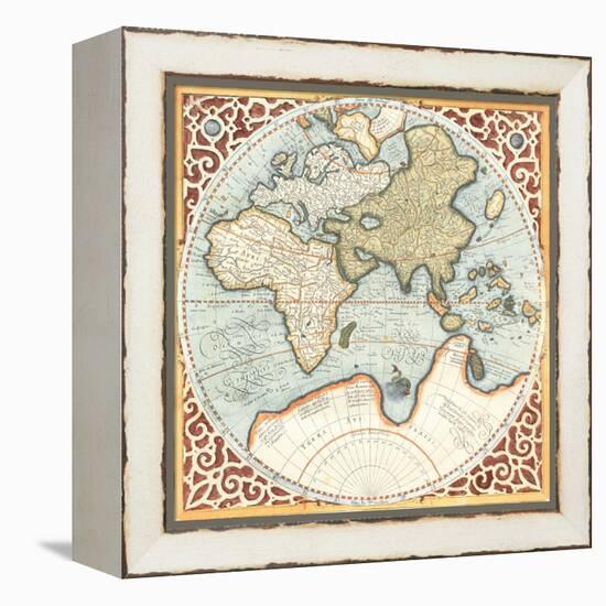 Terra Major Petites B-Gerardus Mercator-Framed Stretched Canvas