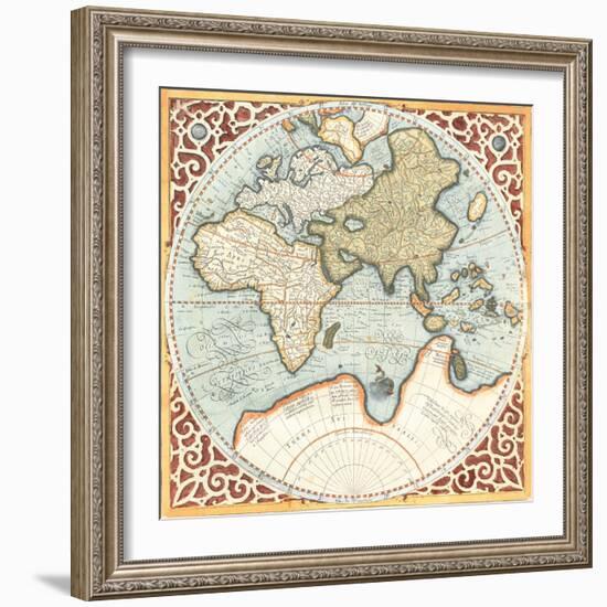 Terra Major Petites B-Gerardus Mercator-Framed Art Print
