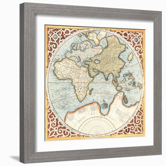 Terra Major Petites B-Gerardus Mercator-Framed Art Print