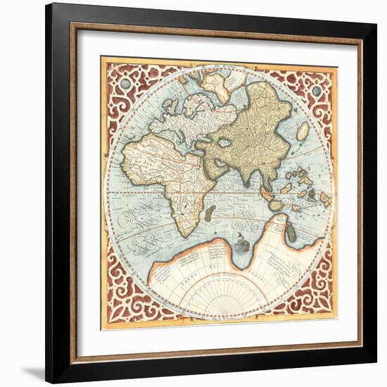 Terra Major Petites B-Gerardus Mercator-Framed Art Print