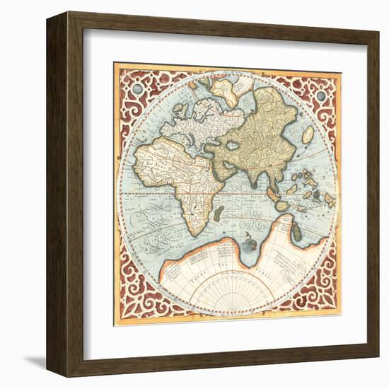 Terra Major Petites B-Gerardus Mercator-Framed Art Print