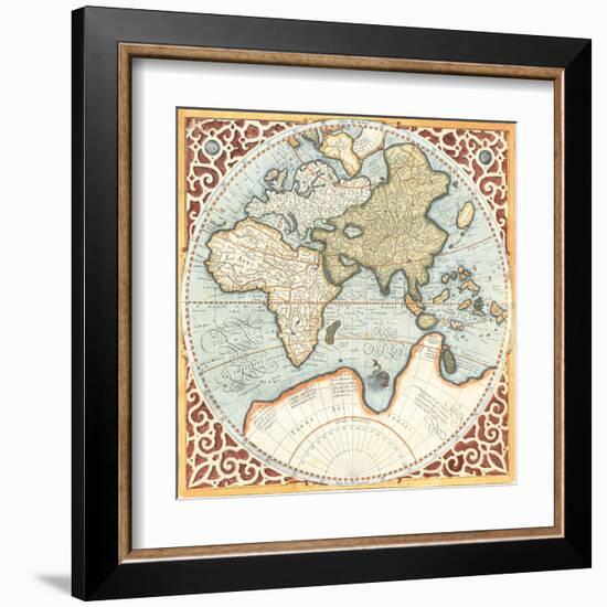 Terra Major Petites B-Gerardus Mercator-Framed Art Print