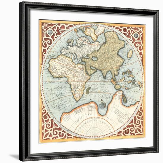 Terra Major Petites B-Gerardus Mercator-Framed Art Print