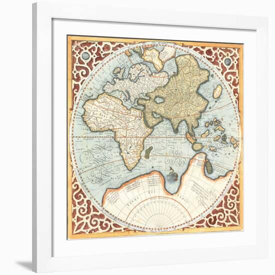 Terra Major Petites B-Gerardus Mercator-Framed Art Print