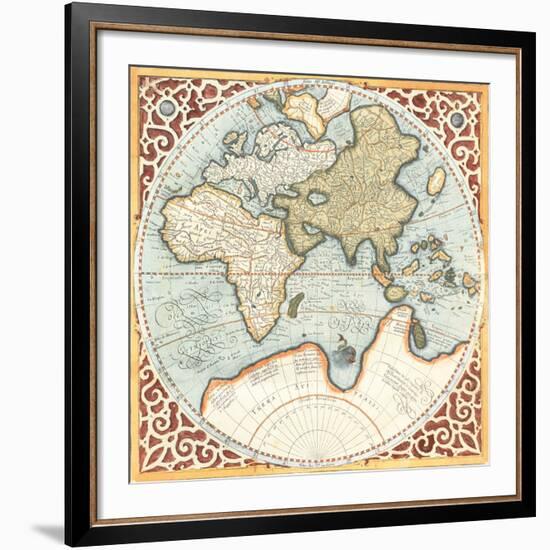 Terra Major Petites B-Gerardus Mercator-Framed Art Print